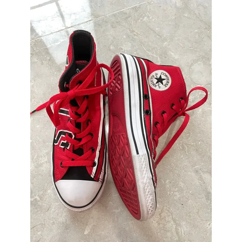 Converse x NBA Chicago Bulls 70 Chuck Taylor All Star High Top Sneakers Junior 5